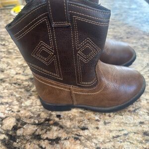 Brown Western Style Boots